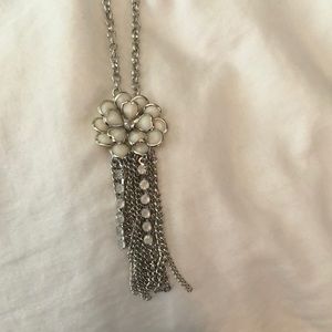 Long flower necklace